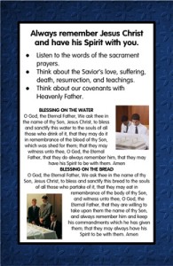 Lesson 36 Jesus Christ Gives the Sacrament to the Nephites sm